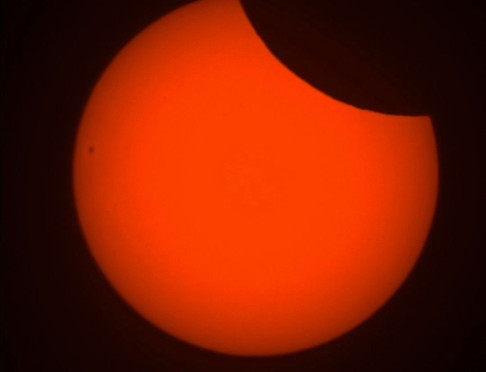 Eclipsi_ © Parc Astronòmic Muntanyes Prades